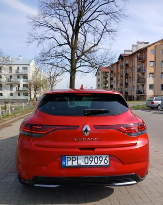 Renault Megane cena 77000 przebieg: 54317, rok produkcji 2021 z Pleszew małe 92